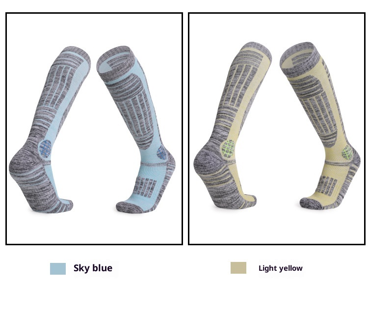 ActiveGo ActiveGo Women's Long Tube Ski Outdoor Sports Thickened Hiking Socks Towel Bottom Sweat Absorption Warmth Manufacturer In Stock_voghion.com