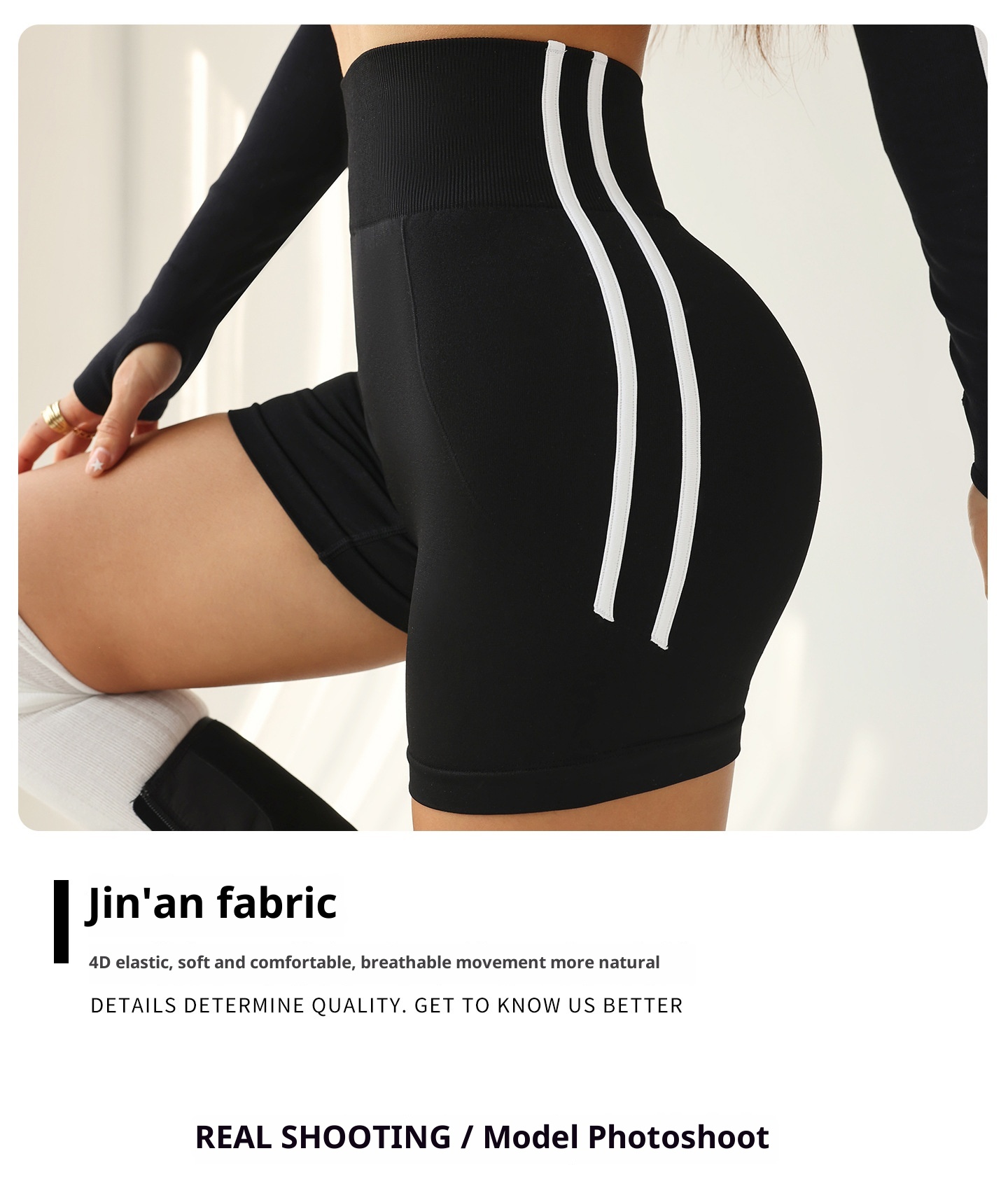 ActiveGo Pantaloni sportivi da yoga per fitness e sport all'aria aperta, senza cuciture, transfrontalieri europei e americani, ad asciugatura rapida_voghion.com