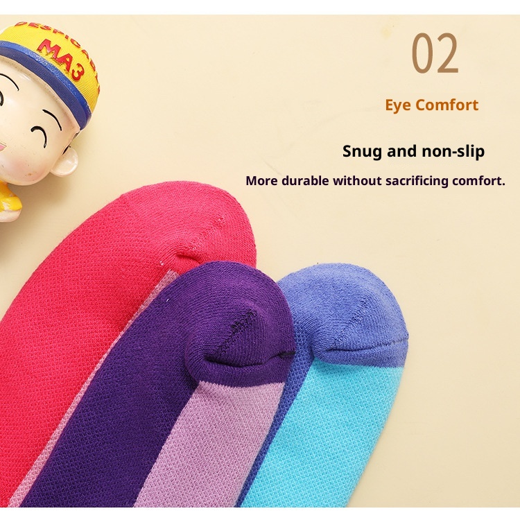 ActiveGo ActiveGo Autumn Winter Children's Ski Thickened Terry Knee Pads Shock Absorption Hiking Trekking Breathable Sports Thermal Socks_voghion.com