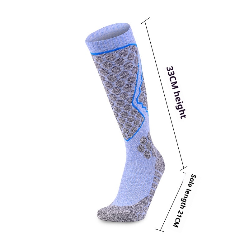 ActiveGo ActiveGo Professional Women's Combed Cotton Outdoor Sports Hiking Towel Bottom Thickened Ski Socks Winter Warmth_voghion.com