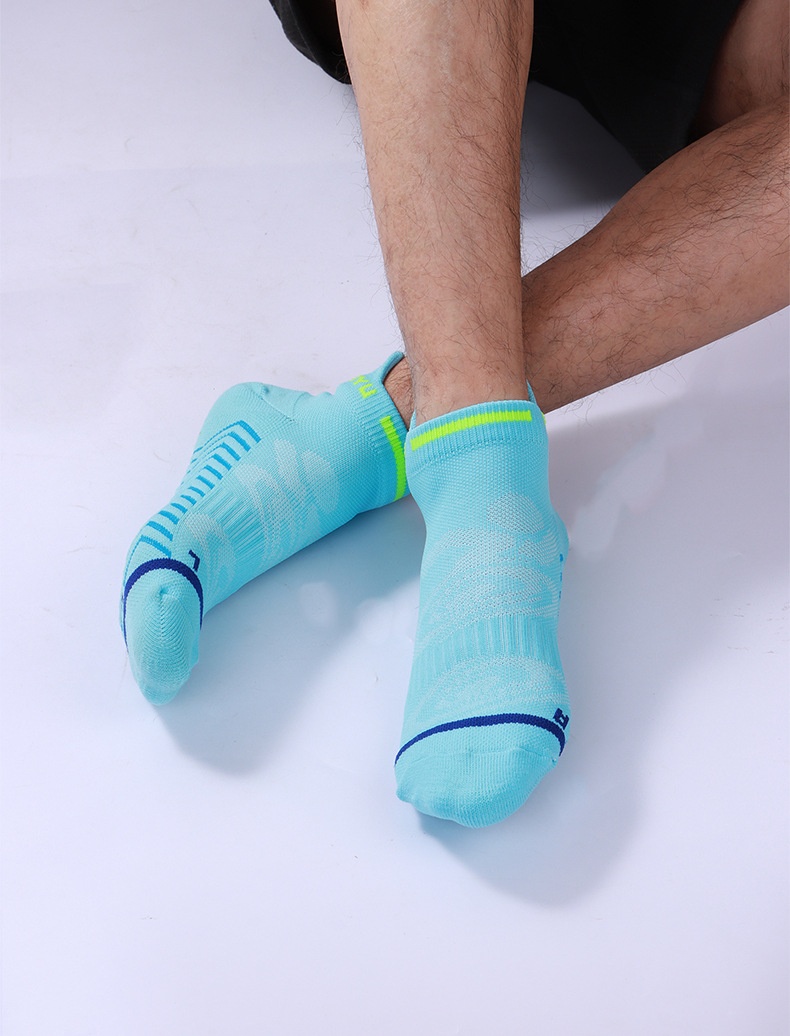 ActiveGo ActiveGo Marathon Running Quick-Dry Towel Bottom Sports Anti-Friction Sweat-Absorbing Short Tube Outdoor Hiking Socks_voghion.com