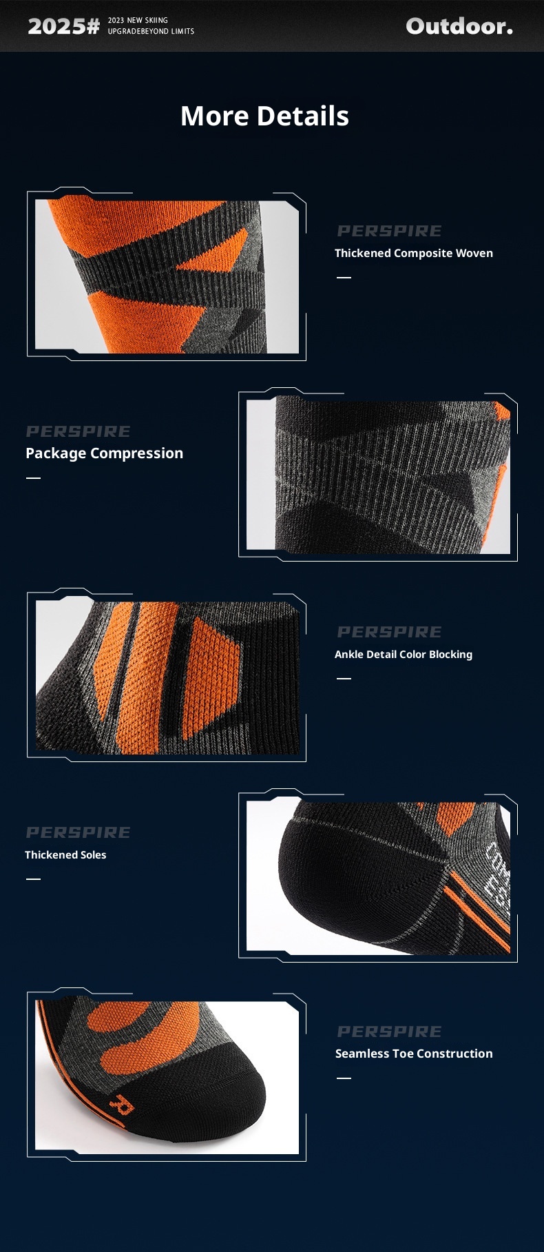 ActiveGo ActiveGo For Men Women, Outdoor Sports Thickened Warm Sweat-Absorbing High Long Tube S, Professional Snowboard And Snow Ski_voghion.com