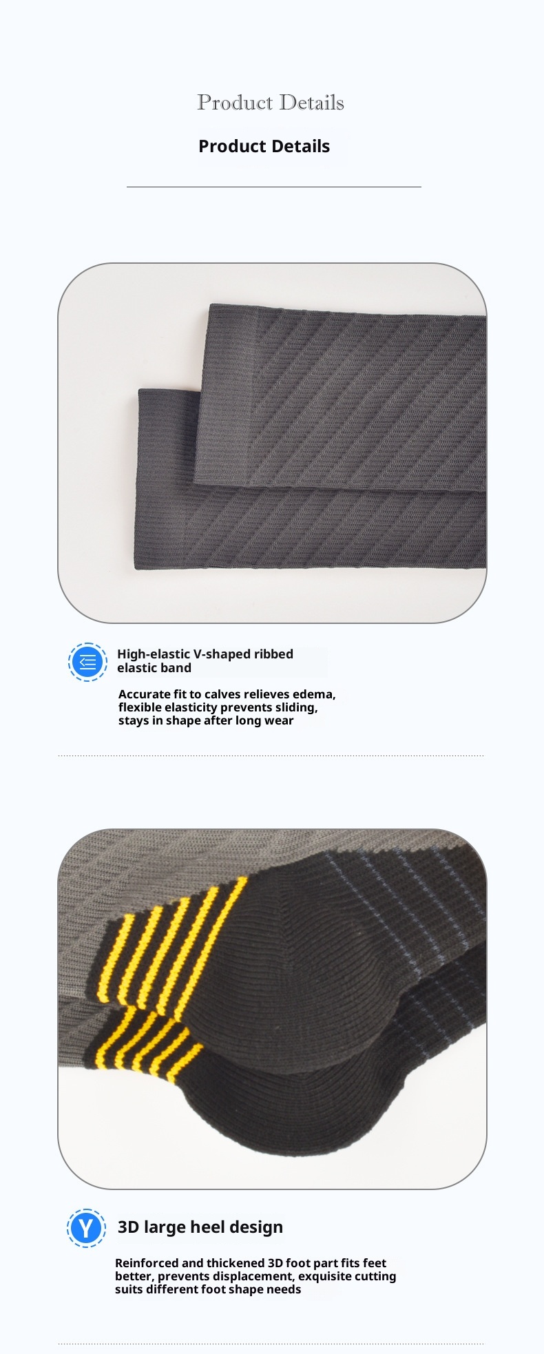 ActiveGo ActiveGo Summer New Full Size Leg Slimming Compression Yoga Running Hiking Cycling Outdoor Professional Sports Pressure Socks For_voghion.com