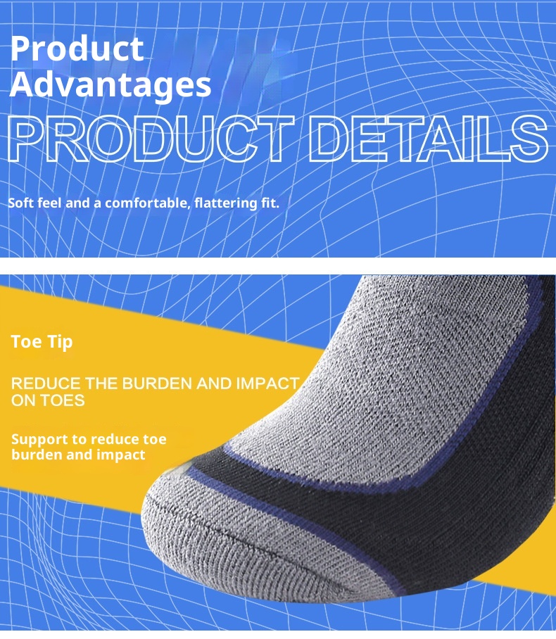 ActiveGo ActiveGo Honghao COOLMAX Cool Outdoor Sports Breathable Thickened Hiking Dry And Comfortable Trail Running Socks_voghion.com