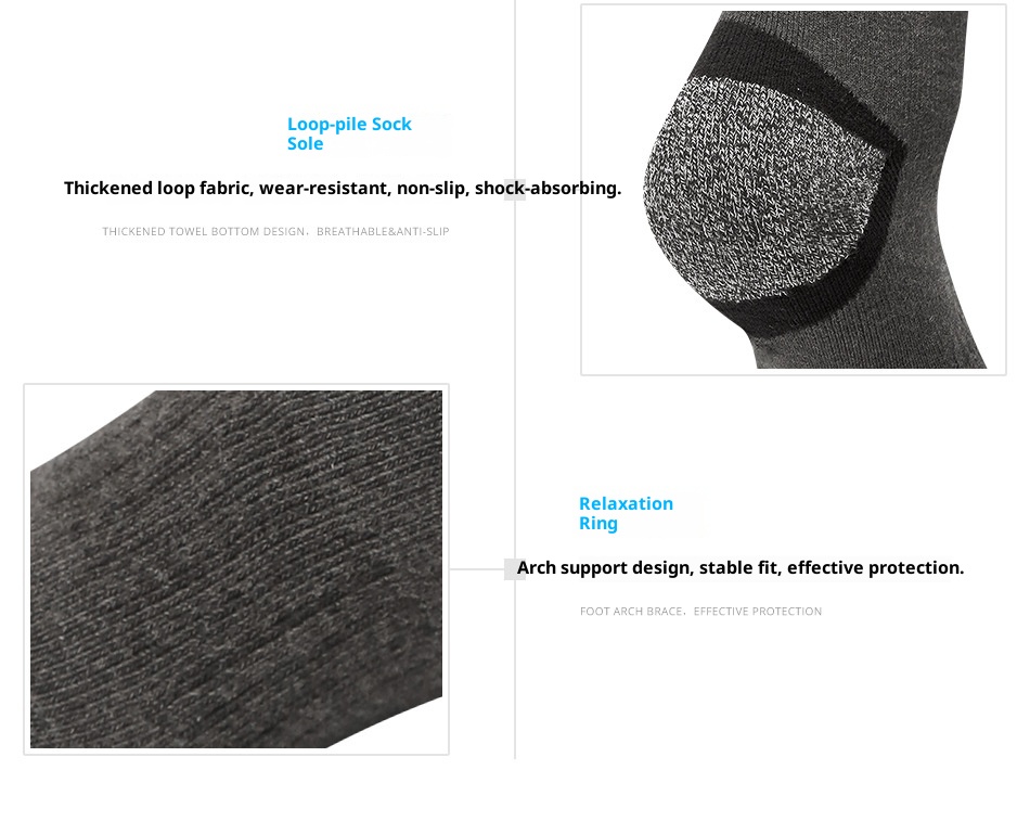 ActiveGo ActiveGo YUEDGE Asciugamano sportivo consigliato per attività all'aperto, a metà polpaccio, in cotone pettinato, per escursionismo, trekking, corsa, ciclismo a lunga distanza_voghion.com