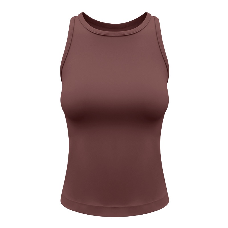 ActiveGo Wear Women Summer New Sleeveless One-piece Racerback Vest Sports Outdoor Ebb Yoga Fitness Top_voghion.com