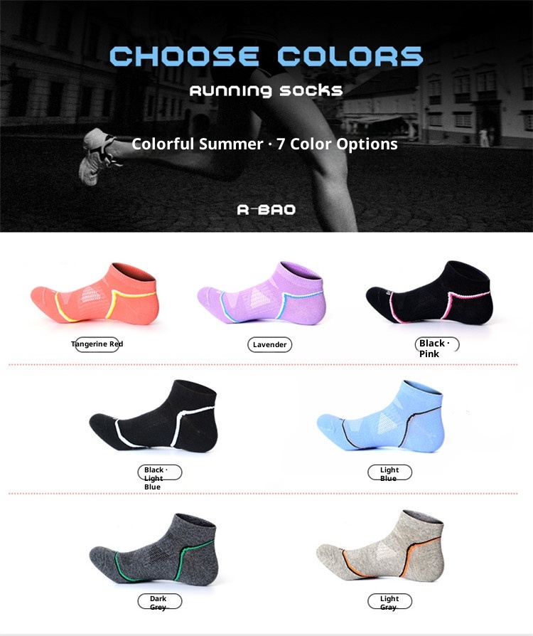 ActiveGo ActiveGo 2019 Calzini sportivi da escursionismo, pesca, trekking, traspiranti, per uomo e donna, con bocca bassa, corti, casual, versatili_voghion.com