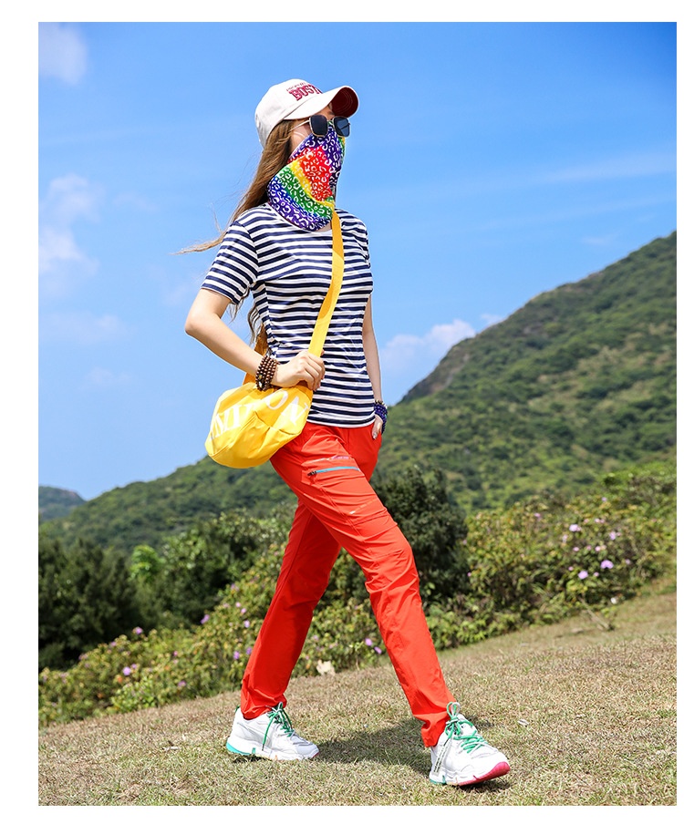 Pantalon de sport outdoor 001 à séchage rapide, respirant, coupe ajustée, effet amincissant, idéal pour la randonnée, l'alpinisme et les activités tactiques._voghion.com