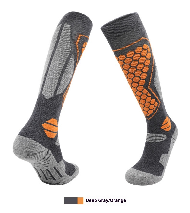ActiveGo ActiveGo Ski Towel Bottom Warm Anti-Slip Thickened High Professional Outdoor Sports Long Tube Mountaineering Socks Wholesale_voghion.com