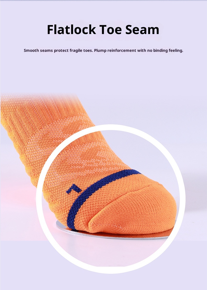 ActiveGo ActiveGo Marathon Running Quick-Dry Towel Bottom Sports Anti-Friction Sweat-Absorbing Short Tube Outdoor Hiking Socks_voghion.com