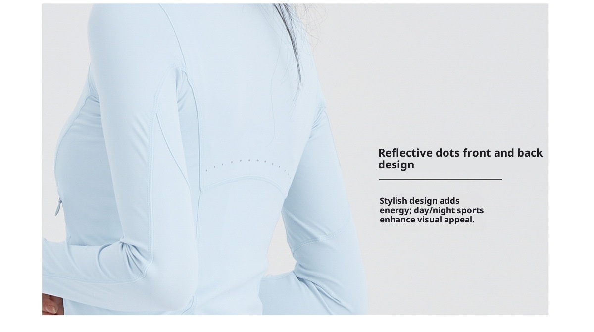 ActiveGo Sports Yoa Wear Donna Leggero e traspirante Cappotto Protezione UV Crema solare Tiht-fittin Outdoor Running Fitness_voghion.com