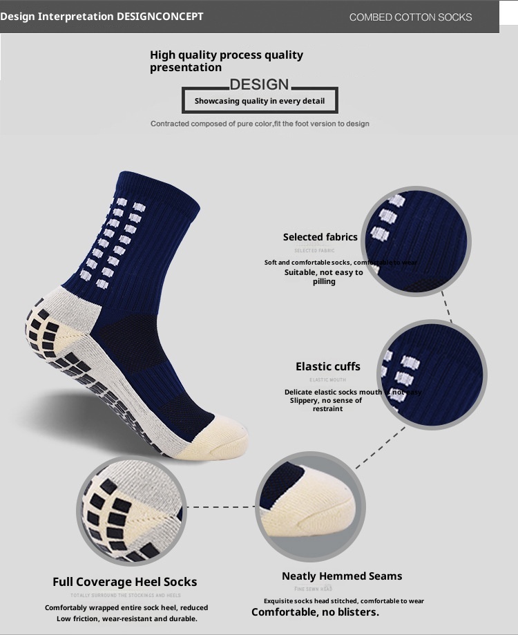 ActiveGo ActiveGo CF Football Sports Serviette Bottom Terry Running Hiking Basketball Tennis Respirantes Chaussettes Peignées_voghion.com