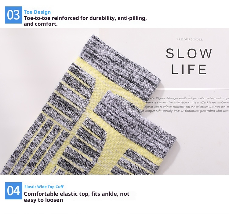 ActiveGo ActiveGo Women's Long Tube Ski Outdoor Sports Thickened Hiking Socks Towel Bottom Sweat Absorption Warmth Manufacturer In Stock_voghion.com