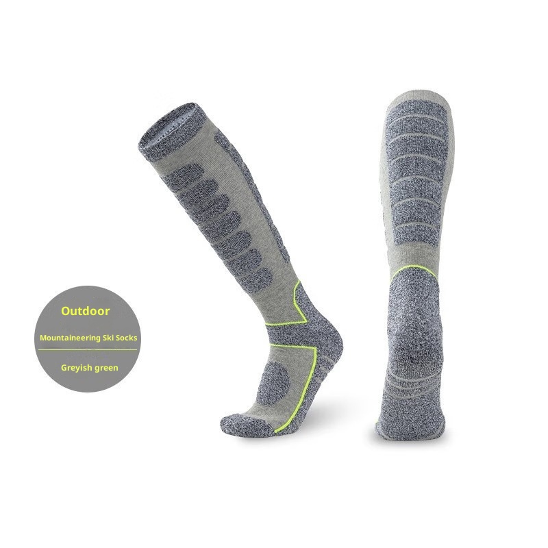 ActiveGo ActiveGo Sci da neve professionale per uomo e donna, tubo lungo alto, fondo in asciugamano spesso per alpinismo ed escursionismo all'aperto_voghion.com