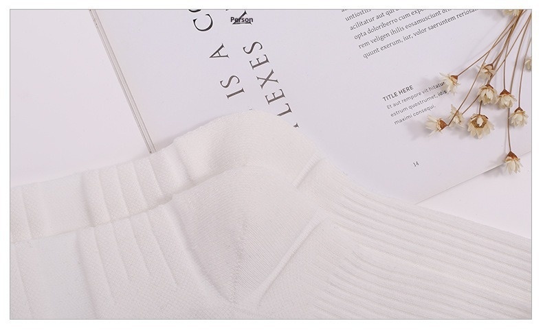 Chaussettes ActiveGo ActiveGo Outdoor Basketball, respirantes, épaisses, antidérapantes, mi-mollet, à semelle éponge, idéales pour le football, la randonnée et la course à pied._voghion.com