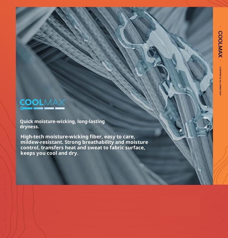 ActiveGo ActiveGo Sport's House Men's Mid-Calf COOLMAX Quick-Dry Breathable Fabric Hiking Climbing Sports Socks_voghion.com