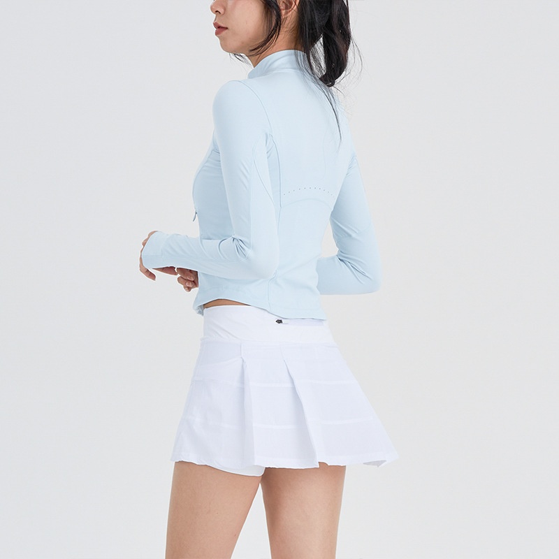 ActiveGo Sports Yoa Wear Donna Leggero e traspirante Cappotto Protezione UV Crema solare Tiht-fittin Outdoor Running Fitness_voghion.com