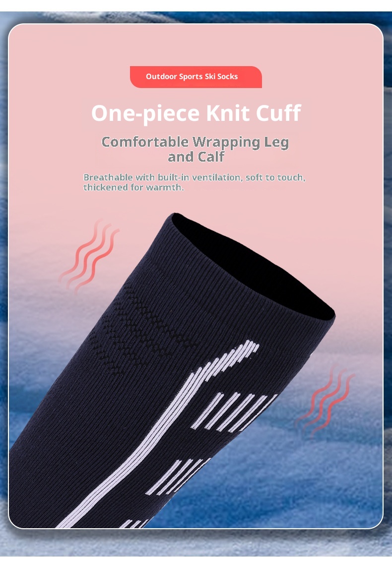 ActiveGo ActiveGo Professionelle Wandersocken für Erwachsene, Kinder, dicke Frottee-Socken, lange Schläuche, warm, für Herren und Damen, ideal für Herbst und Winter, geeignet._voghion.com