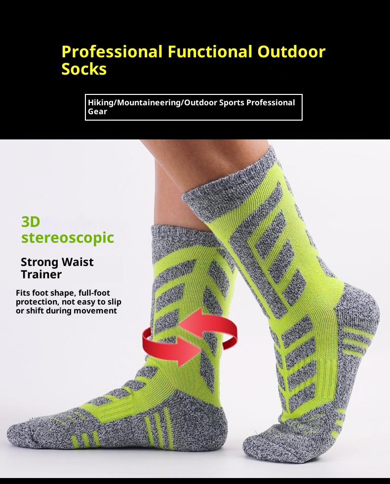 ActiveGo ActiveGo Two Wolves, pantaloni da trekking da donna spessi con fondo in spugna, assorbenti del sudore, resistenti agli odori, traspiranti, a metà polpaccio_voghion.com