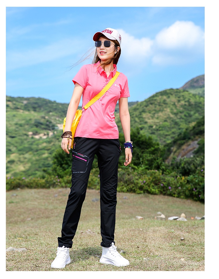 Pantalon de sport outdoor 001 à séchage rapide, respirant, coupe ajustée, effet amincissant, idéal pour la randonnée, l'alpinisme et les activités tactiques._voghion.com