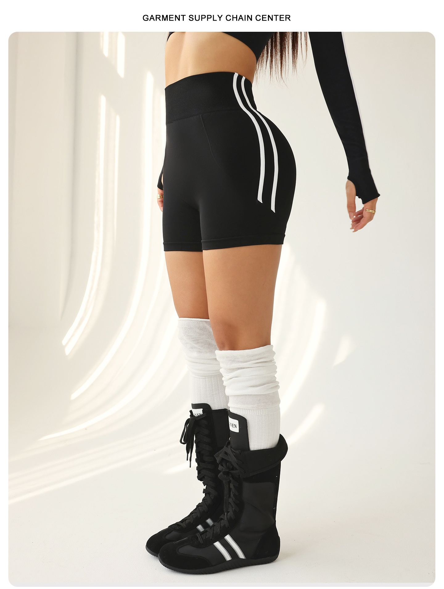 ActiveGo Pantaloni sportivi da yoga per fitness e sport all'aria aperta, senza cuciture, transfrontalieri europei e americani, ad asciugatura rapida_voghion.com