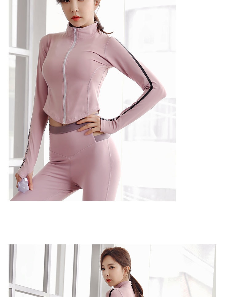 Giacca sportiva ActiveGo autunno inverno in saldo per donna, abbigliamento casual elasticizzato per il fitness, corsa, allenamento e yoga_voghion.com