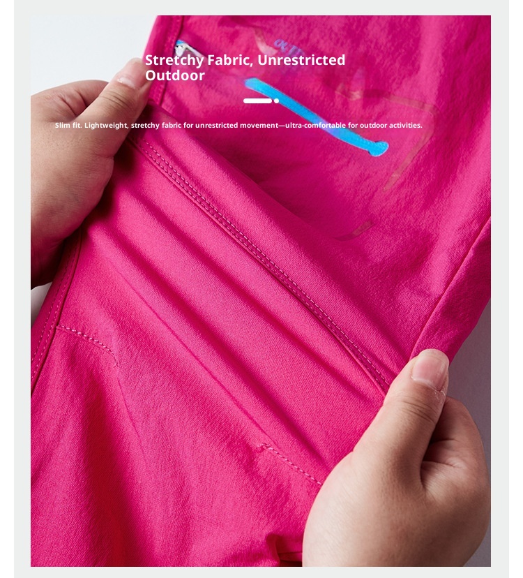 Pantalon de sport outdoor 001 à séchage rapide, respirant, coupe ajustée, effet amincissant, idéal pour la randonnée, l'alpinisme et les activités tactiques._voghion.com