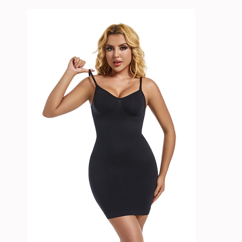 Body GraceChic GraceChic GraceChic, taille européenne, best-seller, gaine ventre plat, débardeur, robe moulante sans coutures, jupe courte_voghion.com