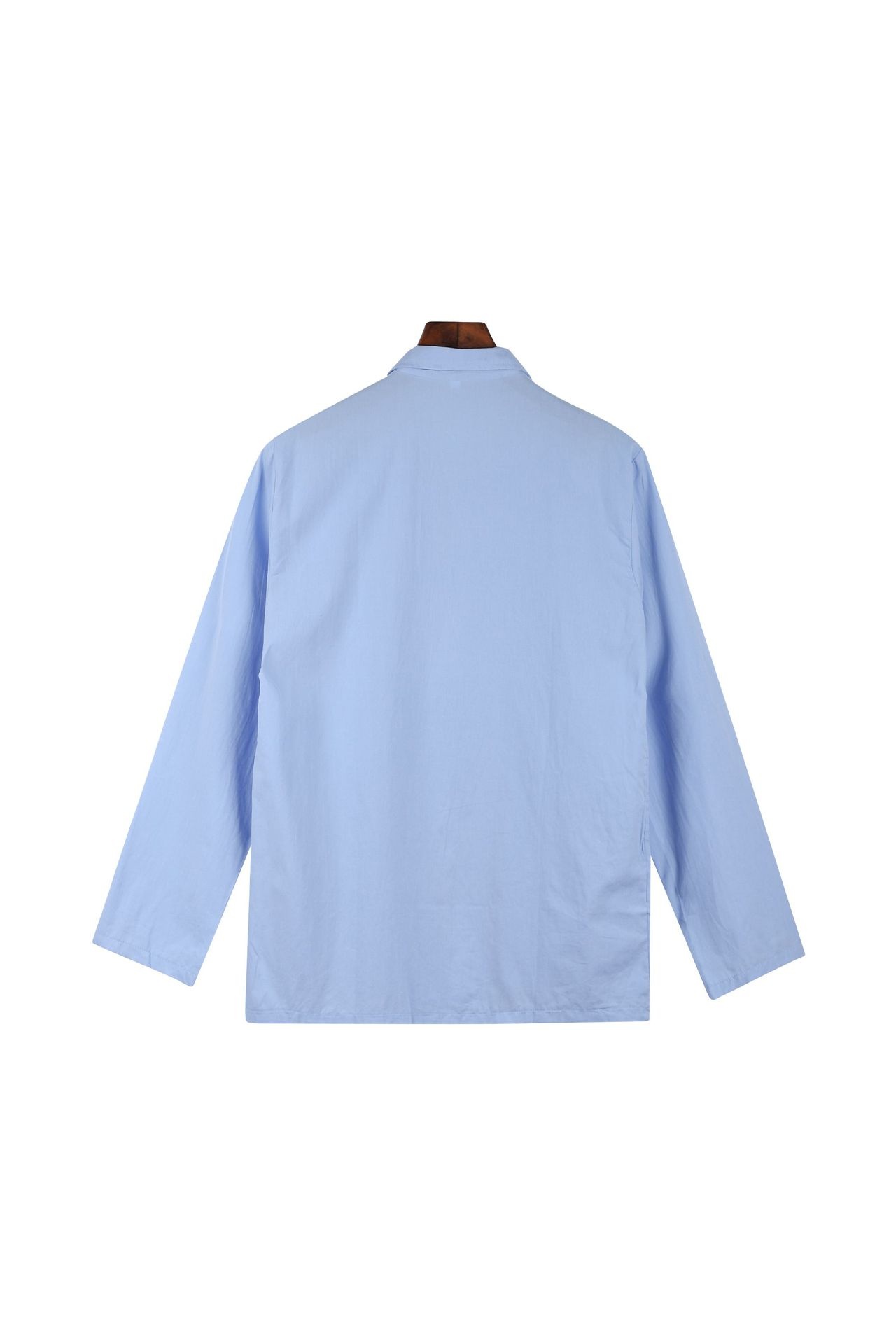 ragazzo Ragazzo 2025 Primavera Autunno Europeo e Americano Uomo Largo Semplice Tinta Unita Manica Lunga Giacca Cotone Lino Elegante Piccolo_voghion.com