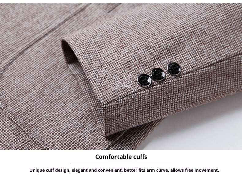 1 2025 Primavera e Autunno Nuovo Stile Uomo di Mezza Età Abito Casual Dad Outfit Blazer Monopezzo All'ingrosso Monopezzo_voghion.com