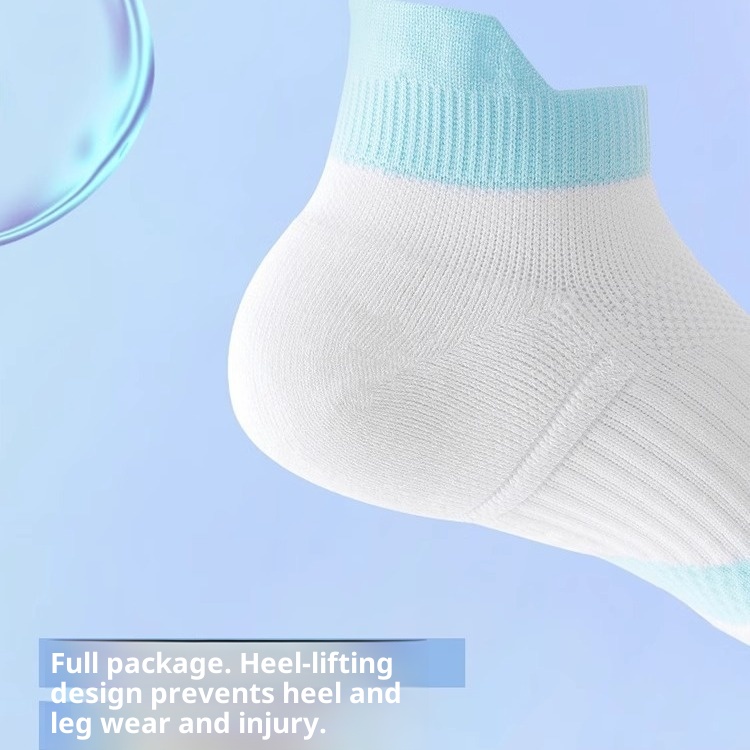 Chaussettes de sport ActiveGo pour femmes, modèle court d'été, idéales pour le marathon, la randonnée, l'alpinisme, la course à pied, le basketball professionnel et le badminton._voghion.com