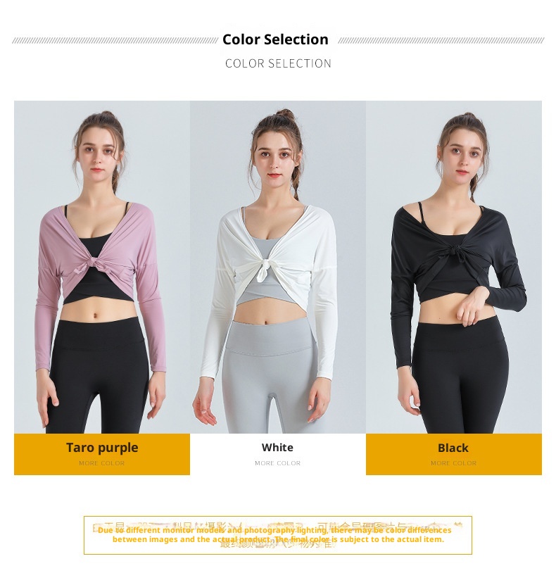 T-shirt de sport ActiveGo automne-hiver à manches longues pour femme, idéal pour le yoga, la course à pied et les activités de plein air. Inspiré des influenceuses fitness._voghion.com