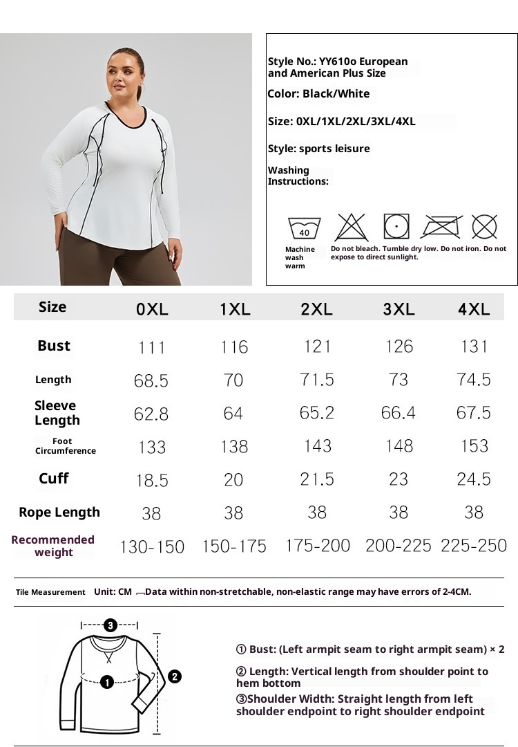 Camiseta de yoga con capucha ActiveGo Plus Size transpirable con bloques de color, de secado rápido, ideal para fitness al aire libre y para mujer._voghion.com