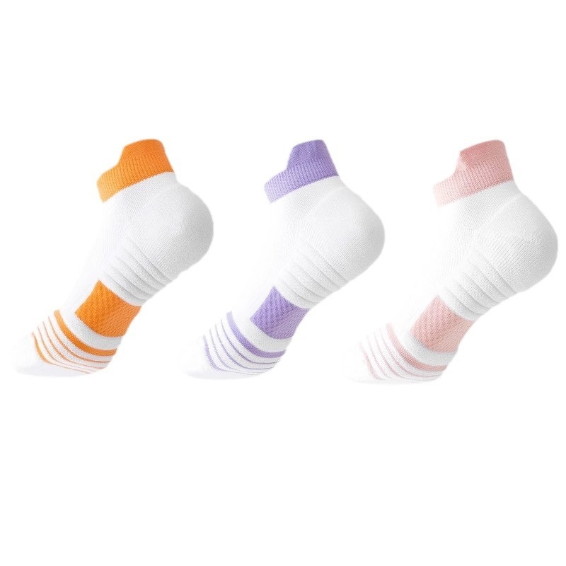 Chaussettes de sport ActiveGo pour femmes, modèle court d'été, idéales pour le marathon, la randonnée, l'alpinisme, la course à pied, le basketball professionnel et le badminton._voghion.com