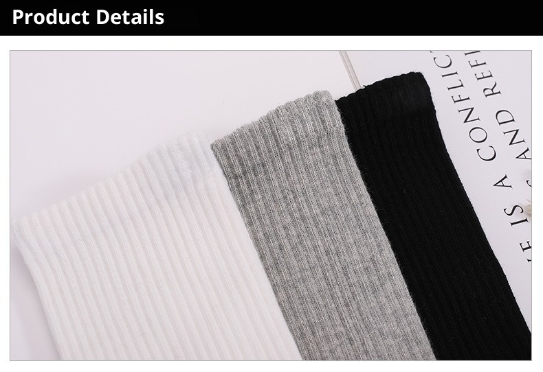 Chaussettes ActiveGo ActiveGo Outdoor Basketball, respirantes, épaisses, antidérapantes, mi-mollet, à semelle éponge, idéales pour le football, la randonnée et la course à pied._voghion.com