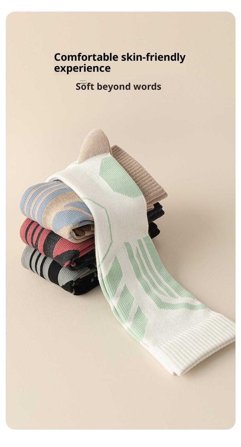 ActiveGo ActiveGo Professional Ski For Women, Wool, Warm, Thickened, Long Tube, Towel Bottom, Pressure, Sports, Mountaineering, Hiking,_voghion.com