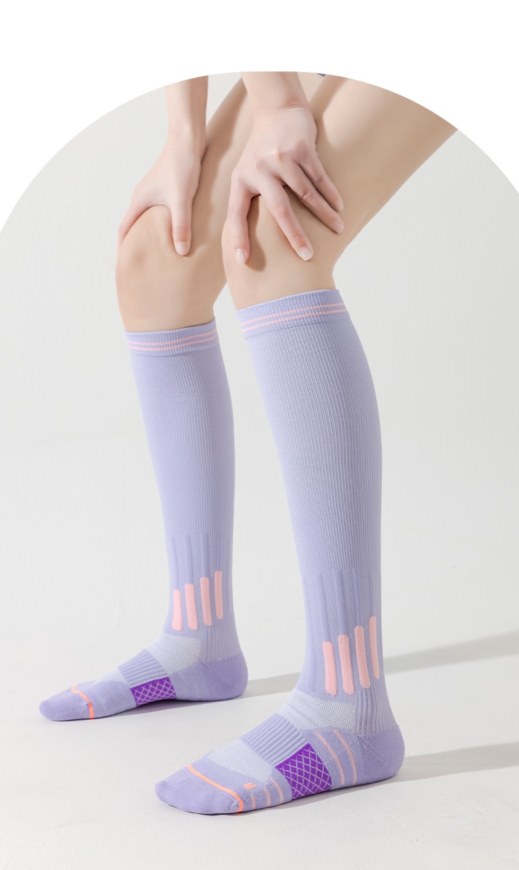 ActiveGo ActiveGo Running Sport Tennis Ciclismo Asciugamano Fondo Escursionismo Calzini Pressione Assorbimento Umidità Esterno Lungo Tubo Neve Antiscivolo_voghion.com