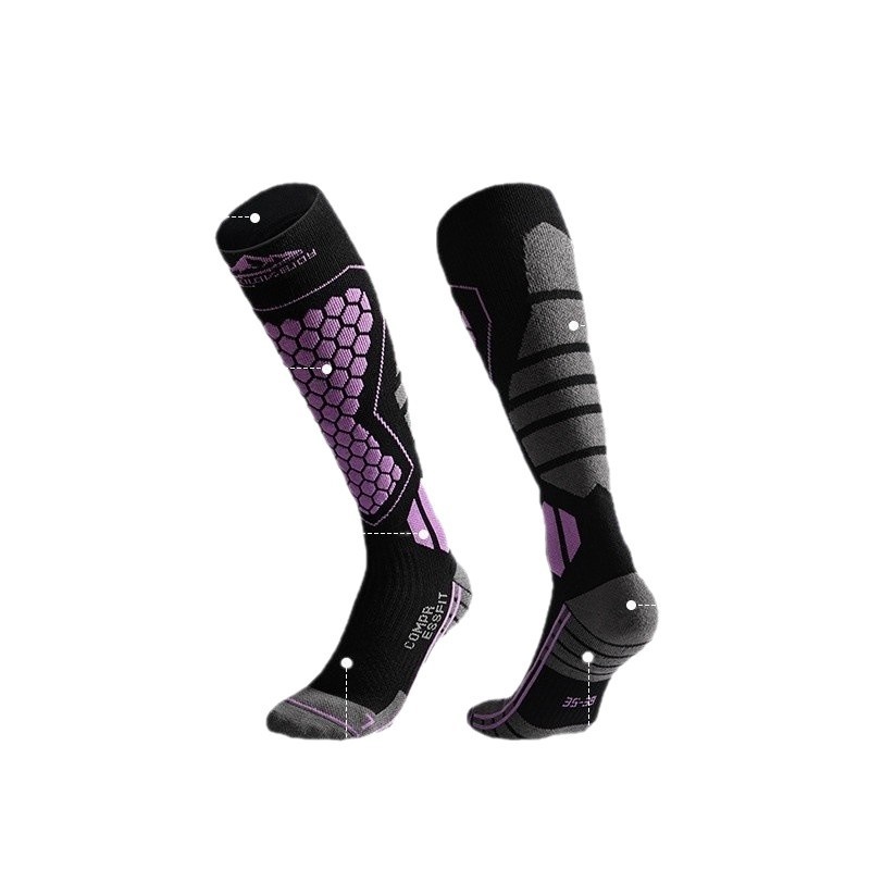 ActiveGo ActiveGo Uomo Sci Invernale Caldo Ispessito Lungo Donna Professionale Ciclismo Alpinismo Corsa Escursionismo Compressione Metà Polpaccio_voghion.com