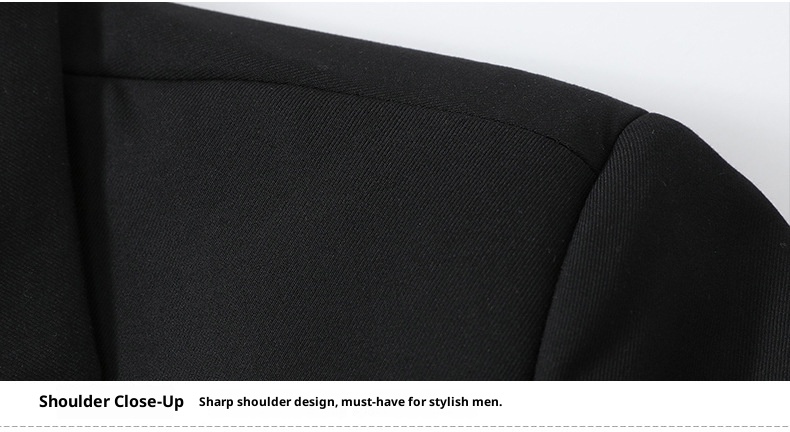 1 Completo completo da uomo a tre pezzi slim fit per la primavera e l'autunno, per abiti formali da sposo_voghion.com