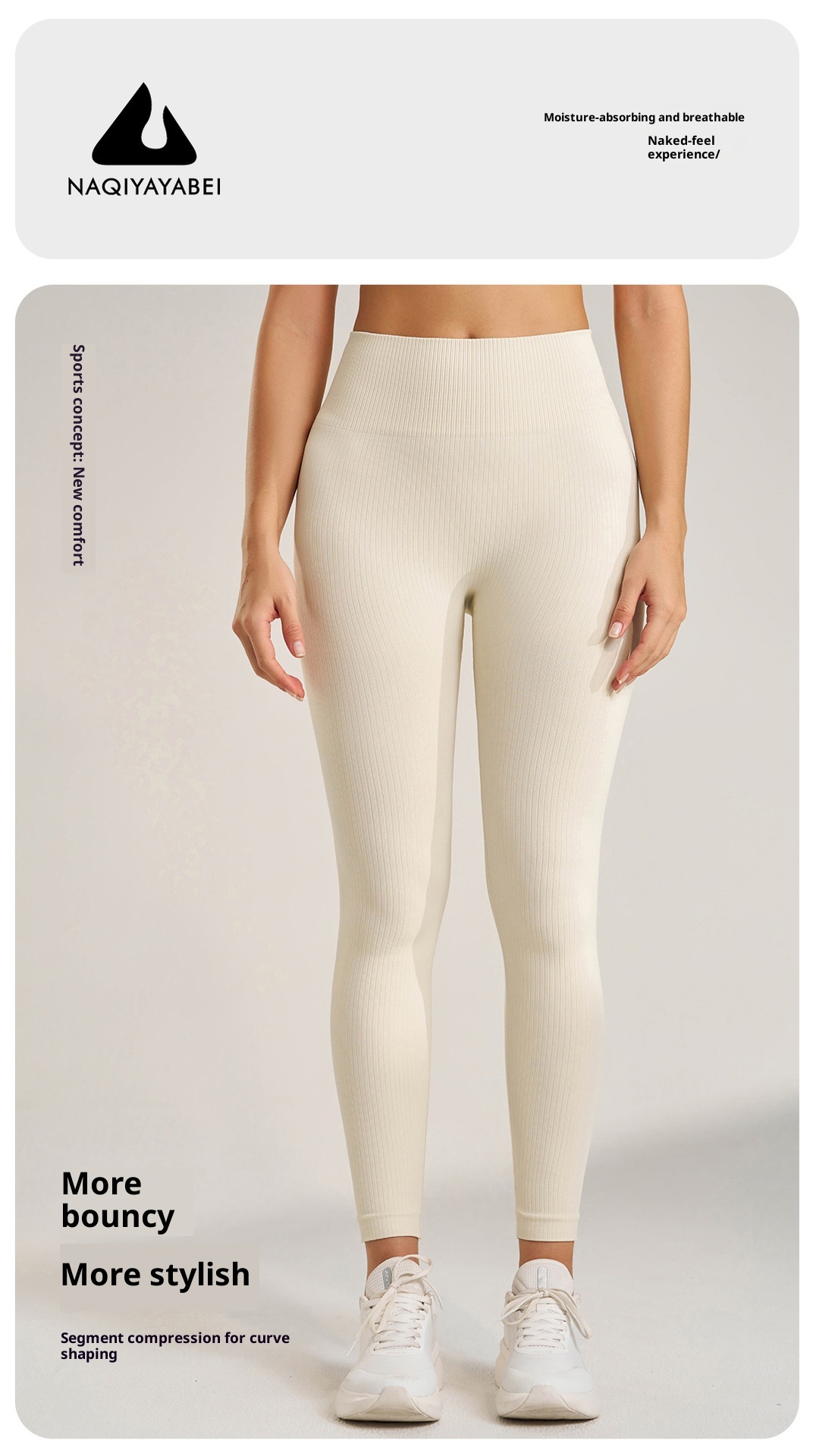 ActiveGo Professional Sports Outdoor Fitness Running Pantaloni a nove punti Leggings ad asciugatura rapida Pantaloni attillati Abbigliamento da yoga per donna Lu_voghion.com