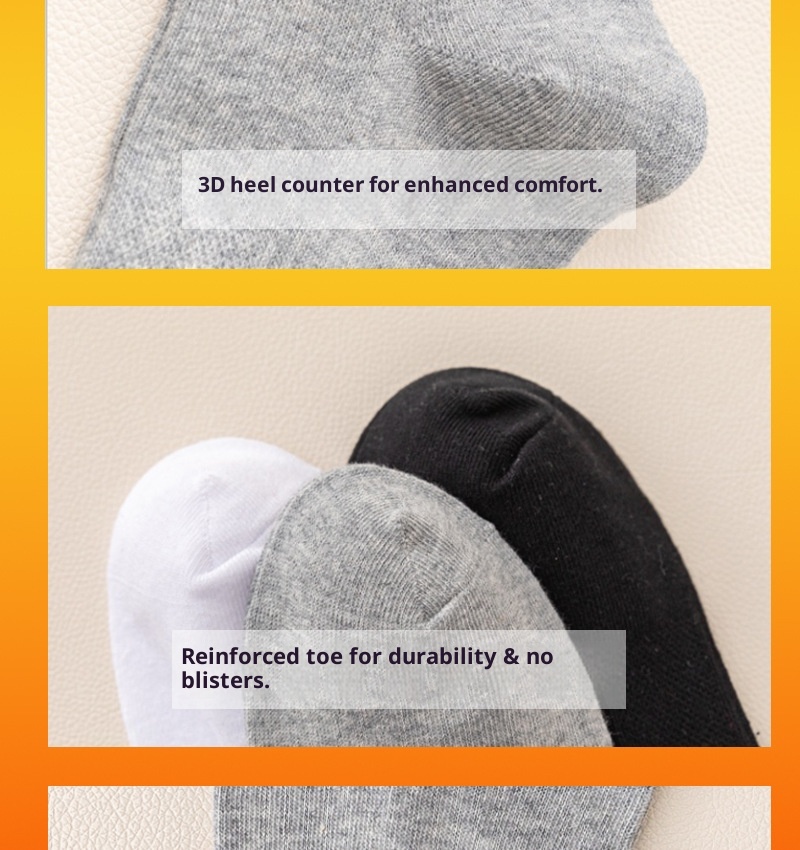 Chaussettes de sport ActiveGo pour homme, mi-mollet, en coton, printemps-automne, nouveauté décontractée, ceinture anti-odeurs, basketball, course à pied, randonnée_voghion.com