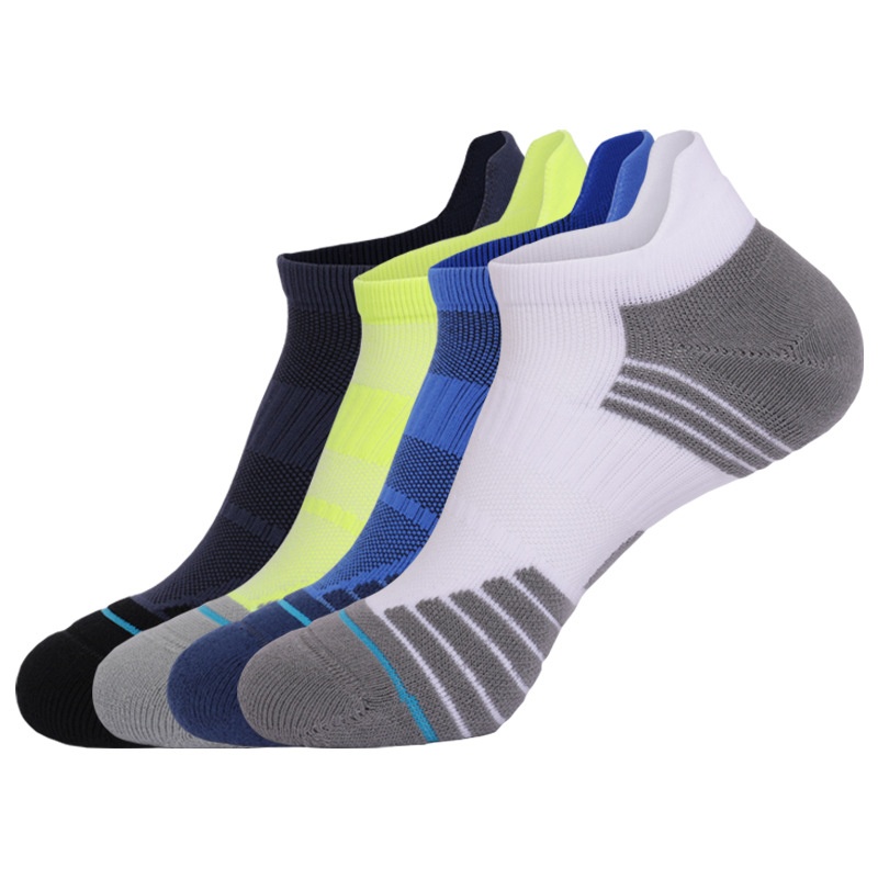 ActiveGo ActiveGo Breathable Sports Antibacterial Terry Bottom Basketball Seamless Hiking Cycling Running Unisex Badminton Socks_voghion.com