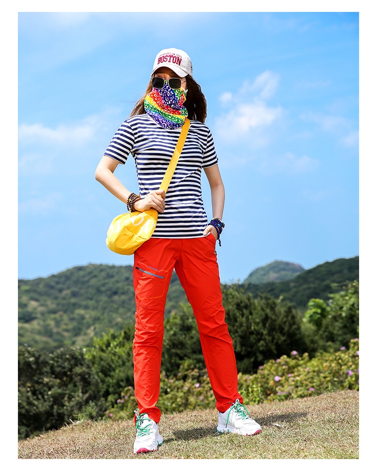 Pantalon de sport outdoor 001 à séchage rapide, respirant, coupe ajustée, effet amincissant, idéal pour la randonnée, l'alpinisme et les activités tactiques._voghion.com