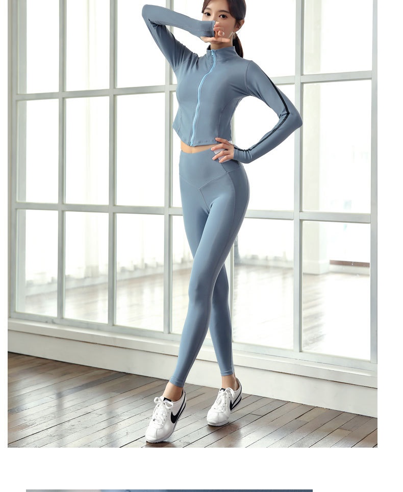 Giacca sportiva ActiveGo autunno inverno in saldo per donna, abbigliamento casual elasticizzato per il fitness, corsa, allenamento e yoga_voghion.com