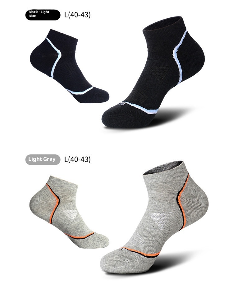 ActiveGo ActiveGo 2019 Calzini sportivi da escursionismo, pesca, trekking, traspiranti, per uomo e donna, con bocca bassa, corti, casual, versatili_voghion.com