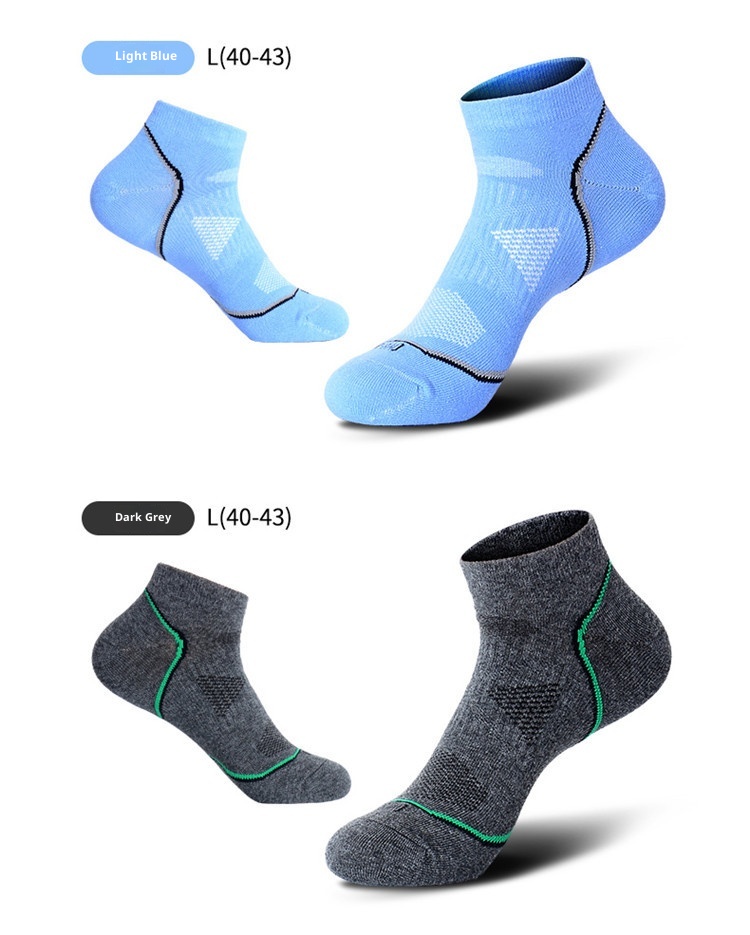 ActiveGo ActiveGo 2019 Calzini sportivi da escursionismo, pesca, trekking, traspiranti, per uomo e donna, con bocca bassa, corti, casual, versatili_voghion.com