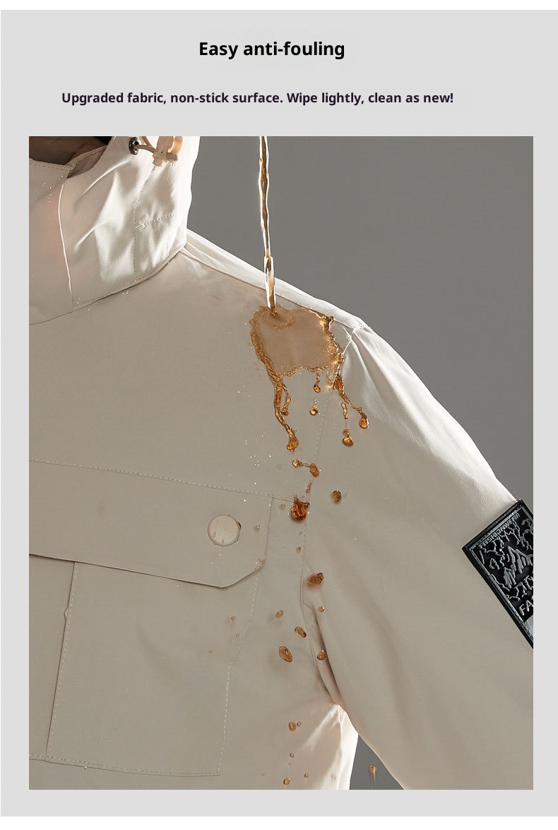 ActiveGo New Outdoor Down Tre in Uno 0,05 kg Set di Pezzi Giacca Invernale Uomo e Donna Tuta da Alpinismo Cappotto Staccabile_voghion.com