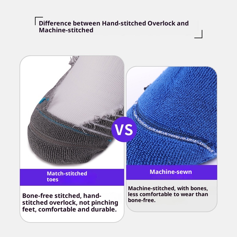 ActiveGo ActiveGo Breathable Sports Antibacterial Terry Bottom Basketball Seamless Hiking Cycling Running Unisex Badminton Socks_voghion.com