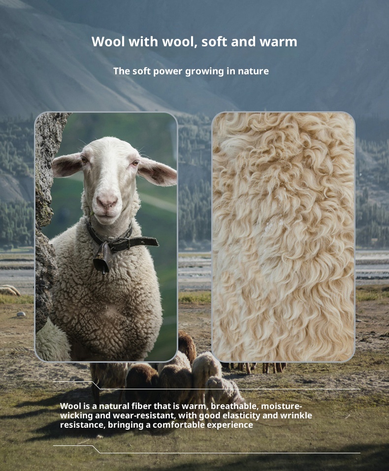 ActiveGo ActiveGo Autumn Warm Ski Non-Slip Merino Wool Outdoor Professional Sports Hiking Thickened Mountaineering Socks_voghion.com