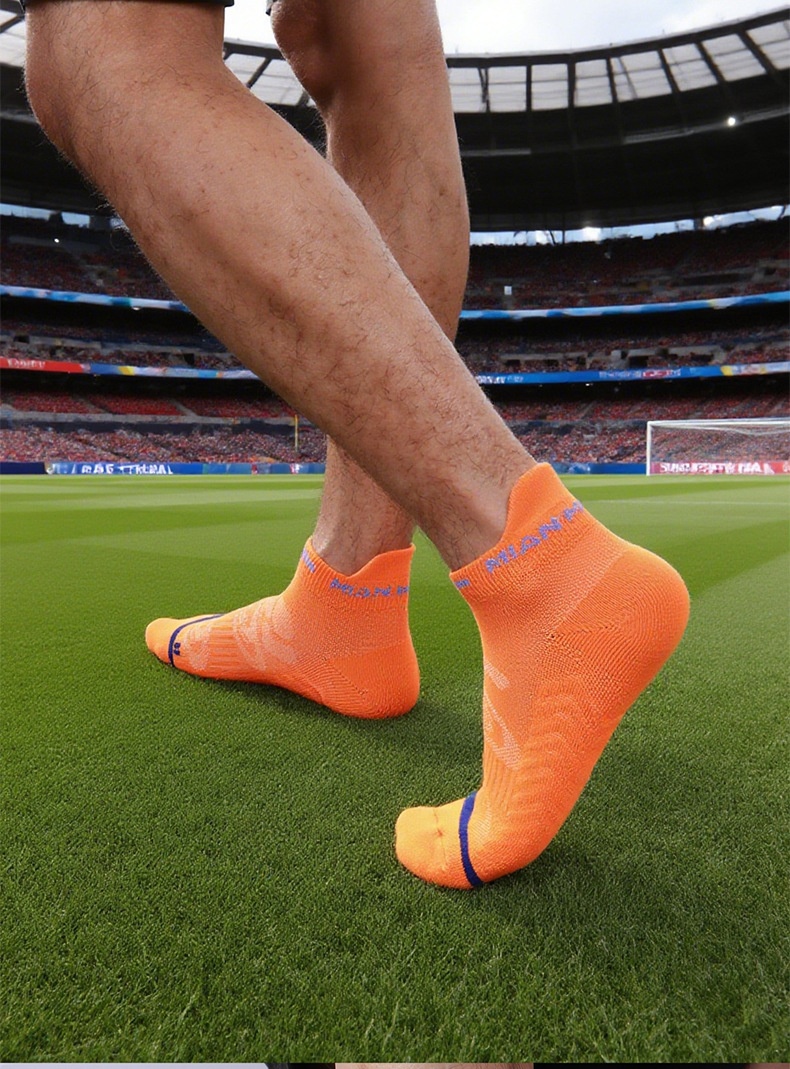 ActiveGo ActiveGo Marathon Running Quick-Dry Towel Bottom Sports Anti-Friction Sweat-Absorbing Short Tube Outdoor Hiking Socks_voghion.com